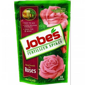Jobes Rose Fertilizer Spike 10pk  (Case of 12)