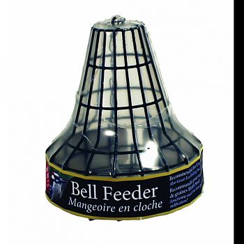 Bell Feeder GREEN 5.3X5.3X6.5 IN