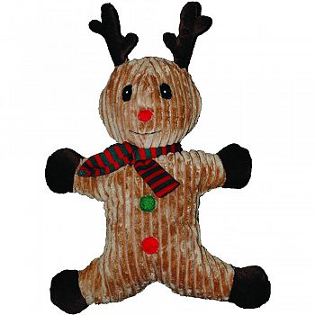 Holiday Gingerbread Plush Dog Toy DEER 14 INCH