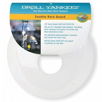 Seattle Rain Guard for Bird Feeders - 10 inch