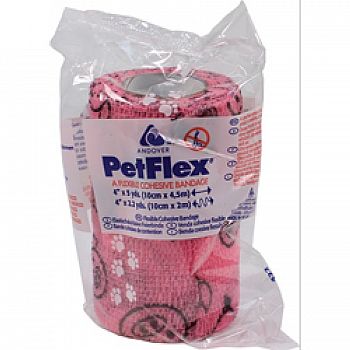 Petflex Cohesive Bandage Farm Print Pig (Case of 18)