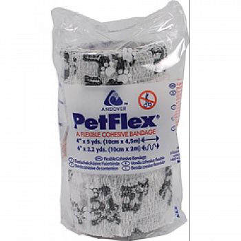 Petflex Cohesive Bandage Farm Print Cow (Case of 18)