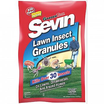 Sevin 2% Lawn Insect Granules - 20 lbs