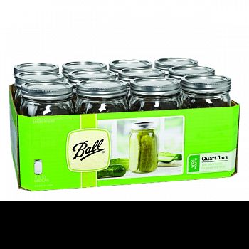 Ball Wide Mouth Mason Jars  32 OUNCE (Case of 12)