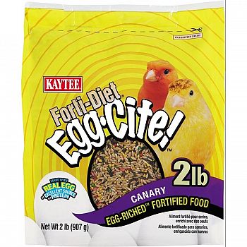 Forti-Diet Egg-Cite! Canary Bird Food - 2 lb.
