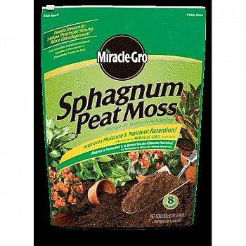 Miracle-Gro Sphagnum Peat Moss 8 qt.  (Case of 6)
