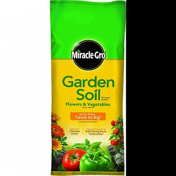 Miracle Gro Garden Soil Flower And Vegetable  2 CUBIC  FEET