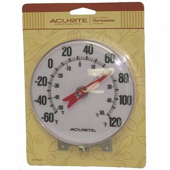 Indoor / Outdoor Wall Thermometer - 5 in.