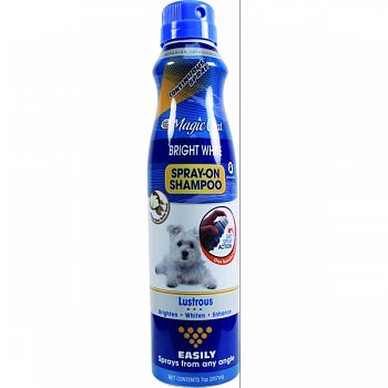 Magic Coat Bright White Spray-on Dog Shampoo BRIGHT WHITE 7 OZ