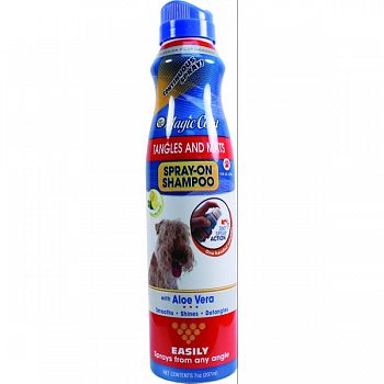 Magic Coat Tangles And Mats Spray-on Dog Shampoo LEMON MINT 7 OZ