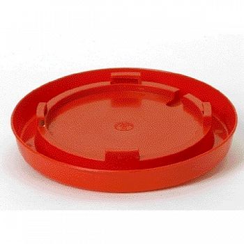 Lug Style Waterer Base for Poultry - Red / Gallon