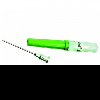 Plastic Hub Disposable Needle YELLOW 22 GAX1 INCH