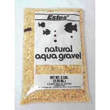 Natural Gravel #4 - 5 lbs ea / Natural (Case of 5)