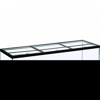 Glass Canopy For Rectangular Aquariums Hinged  72X24 INCH