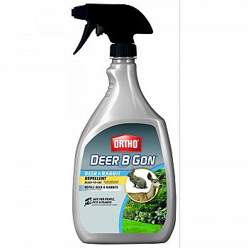 Ortho Deer-B-gon Deer & Rabbit Repellent Rtu 24 oz. each (Case of 6)
