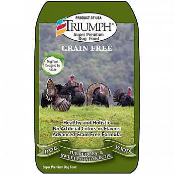 Triumph Grain Free Turkey And Sweet Potato Recipe