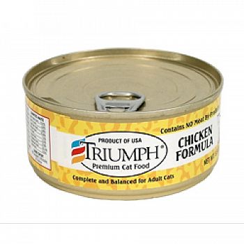 Triumph Canned Cat Food - Chicken 5.5 oz. each (Case of 24)