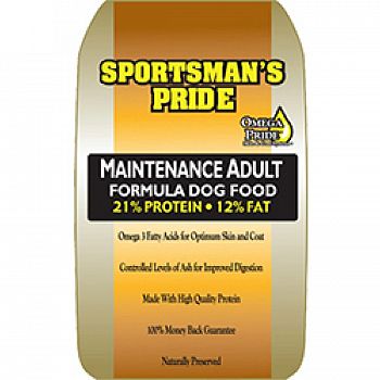 Sportsman S Pride Maintenance Dog Food
