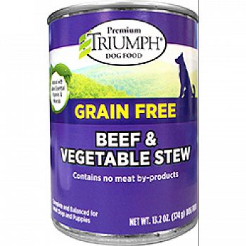 Grain Free Beef & Veg Stew Can Dog Food (Case of 12)