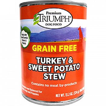 Grain Free Turkey & Sweet Pot Can Dog Food (Case of 12)