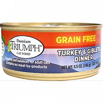 Grain Free Turkey & Giblets Can Cat Food (Case of 24)