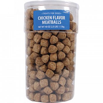 Meatballs Chicken Treats For Dogs
