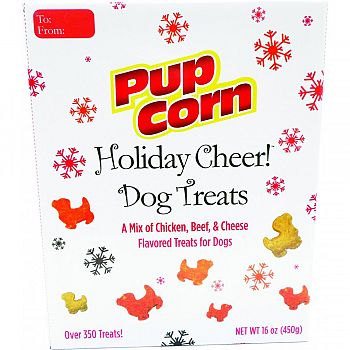 Pupcorn Healthy Dog Treats ASSORTED 16 OUNCE
