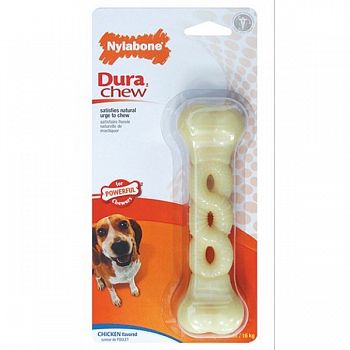 Dura Chew Braid Dog Toy - Bacon / Wolf