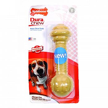 Dura Chew Barbell Peanut Butter Flavor - WOLF