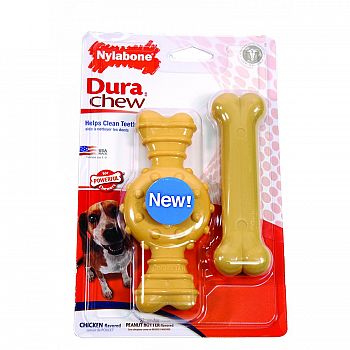 Dura Chew Peanut Butter Ring Bone Tp - WOLF/2 ct.