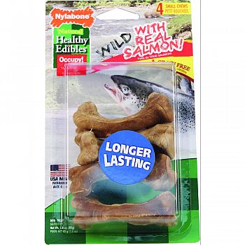 Healthy Edibles Wild Salmon 4 Pack  SMALL