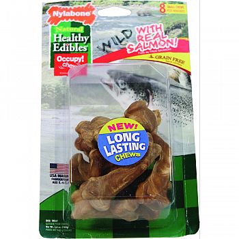 Healthy Edibles Wild Salmon 8 Pack  SMALL