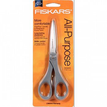 Fiskars Double Loop Performance Scissors BLACK 7 INCH (Case of 6)