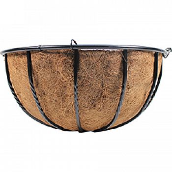 Wire Grow Basket With Coco Liner