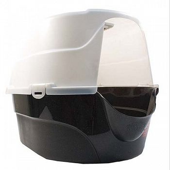 Advanced Oval Hooded Litter Box