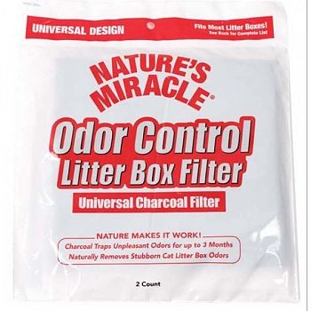 Odor Control Universal Charcoal Filter - 2 pack