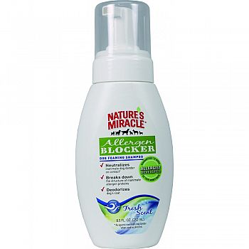 Nature S Miracle Allergen Blocker Foaming Shampoo