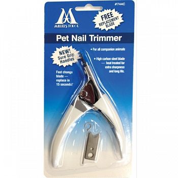 Pet Nail Trimmer W/Free Extra Blade & Styptic Powder