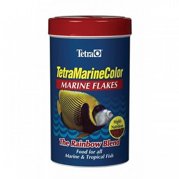 TetraColor Marine Flakes for Fish - .70 oz.