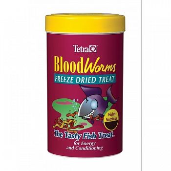 Tetra Blood Worms for Bettas and Fancy Guppies - .28 oz.