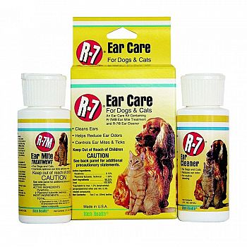Gimborn Pet R-7 Ear Care Kit - 2 oz.
