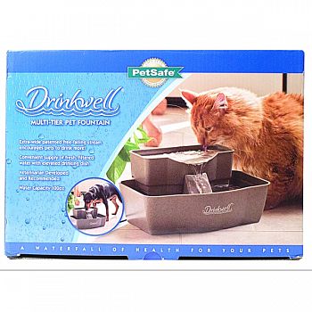 Drinkwell Multi-tier Fountainr GRAY 