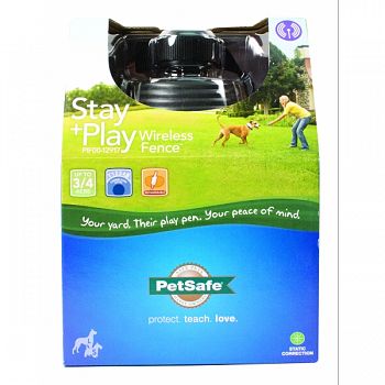 Stay & Play Wireless Fence BLACK UP TO 3/4 ACRE