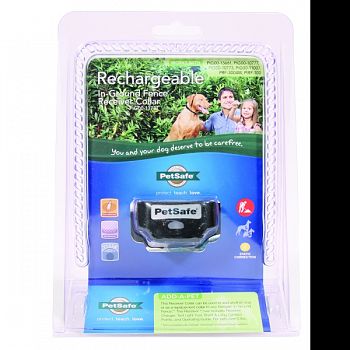 Rechargeabgle In-ground Fence Receiver Collar BLACK 