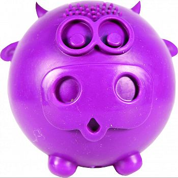 Busy Buddy Cow-wow Treat Dispenser For Dogs PURPLE MEDIUM