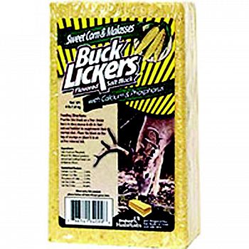 Buck Licker Sweet Corn Block with Molasses 4 lbs.