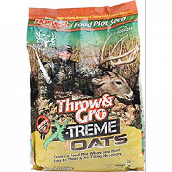 Harvest Food Plot Seed Throw & Gro Xtreme Oats