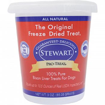 Freeze Dried Bison Liver Treat