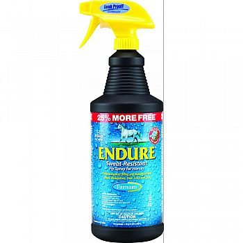 Endure Sweat Resistant Fly Spray For Horses Bonus