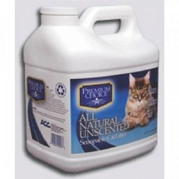 Premium Choice Unscented Scoopable Litter 16 lbs (Case of 3)
